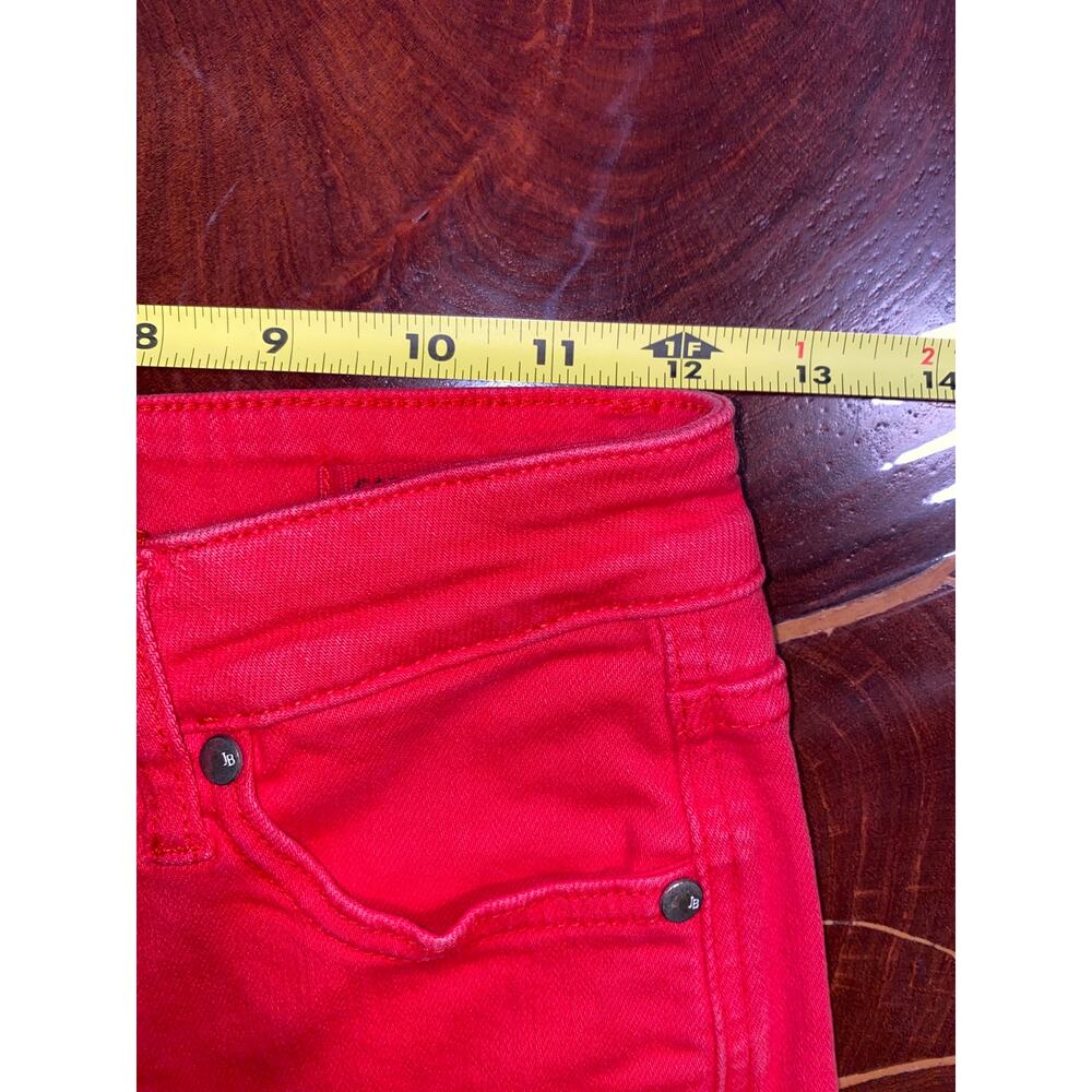 Judy Blue Red High-Rise Wide Leg Jeans SZ 3/26 - Picture 5 of 7